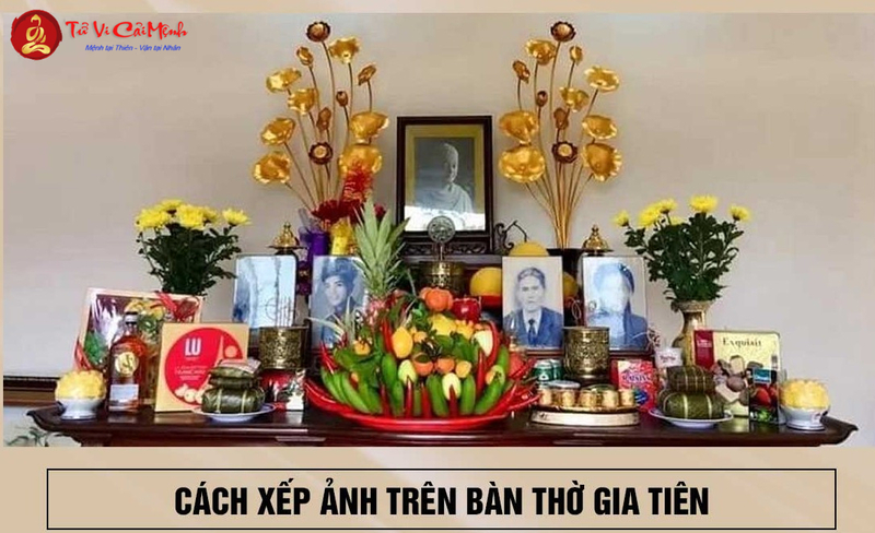 Sắp Xếp Ảnh Thờ Trên Bàn Thờ Gia Tiên: Hướng Dẫn Toàn Diện