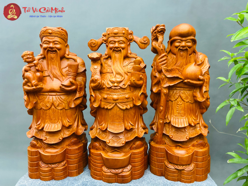 Ý Nghĩa và Tác Dụng của Tượng Tam Đa: Phúc - Lộc - Thọ Trong Phong Thủy