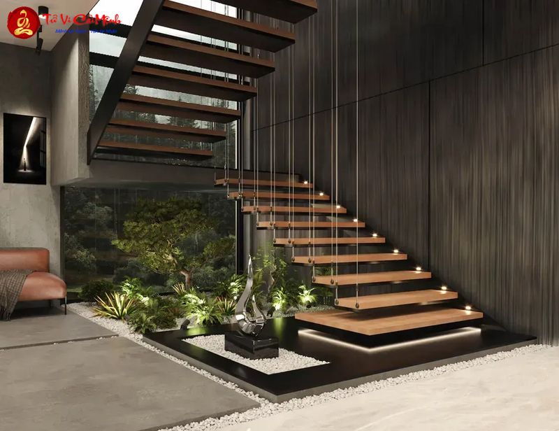 Phong Thủy Cầu Thang: Nguyên Tắc Thiết Kế Hài Hòa & Cân Bằng