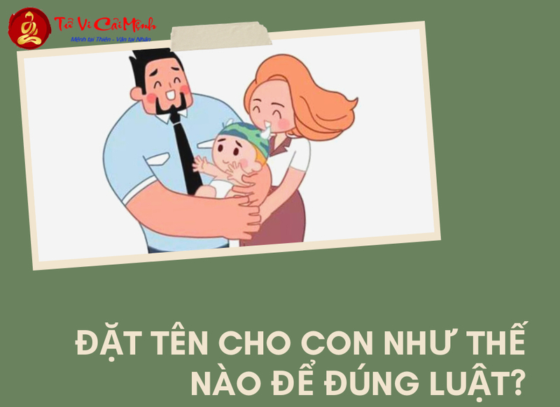 Quy Định Đặt Tên Con Theo Luật Pháp Việt Nam