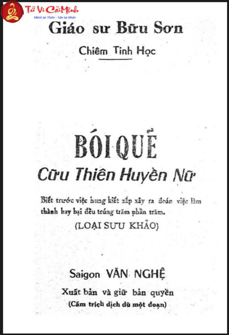 Bói Quẻ Cửu Thiên Huyền Nữ: Bí Ẩn Cổ Xưa Giúp Bạn Thay Đổi Vận Mệnh?