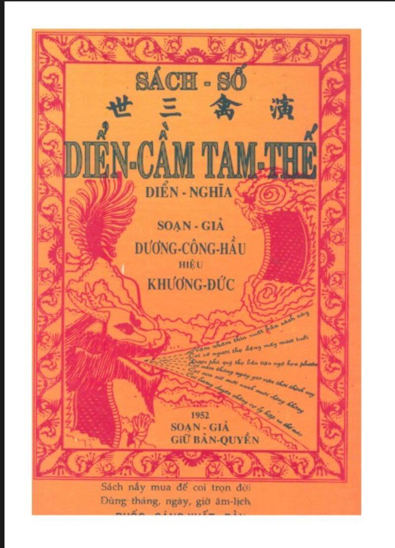 Sách "Diễn Cầm Tam Thế" Giải Mã Lá Số Tử Vi – Khám Phá Vận Mệnh Qua Ngũ Hành và Thiên Can