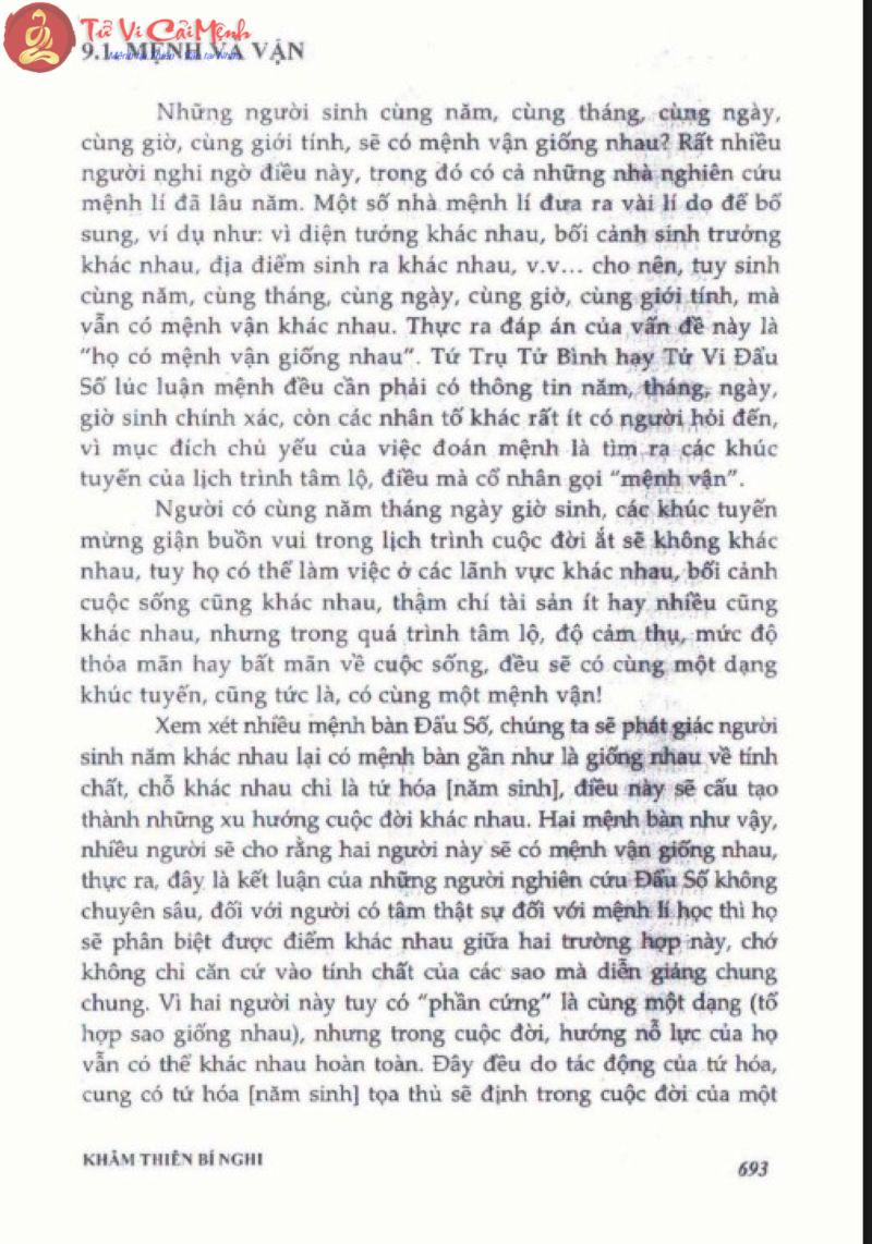 Sách Giải Mã Vận Hạn Tứ Hóa Phái – Bí Mật Ẩn Sau Lá Số Tử Vi Khiến Nhiều Người Kinh Ngạc!