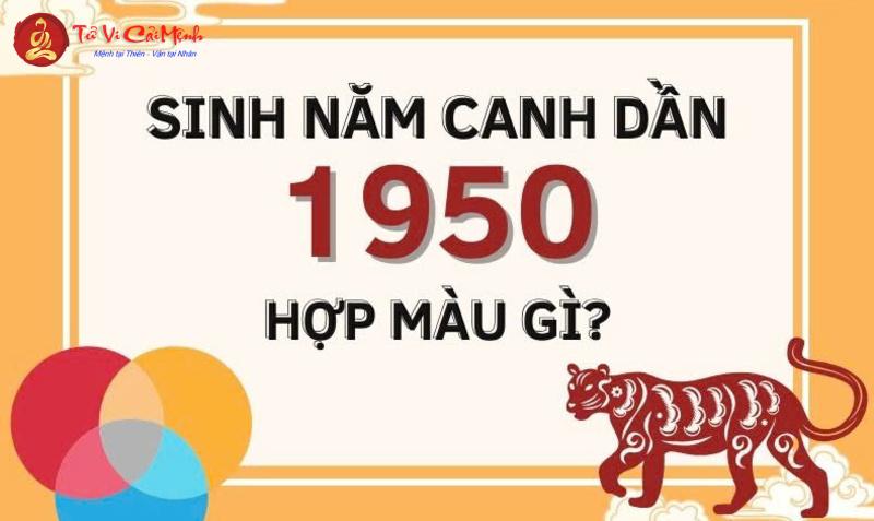 Khám Phá Màu Sắc Phong Thủy May Mắn Cho Tuổi Canh Dần 1950