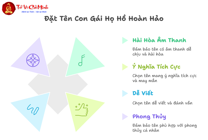 Tên Con Gái Họ Hồ - Gợi Ý Đặt Tên Hay Và Ý Nghĩa