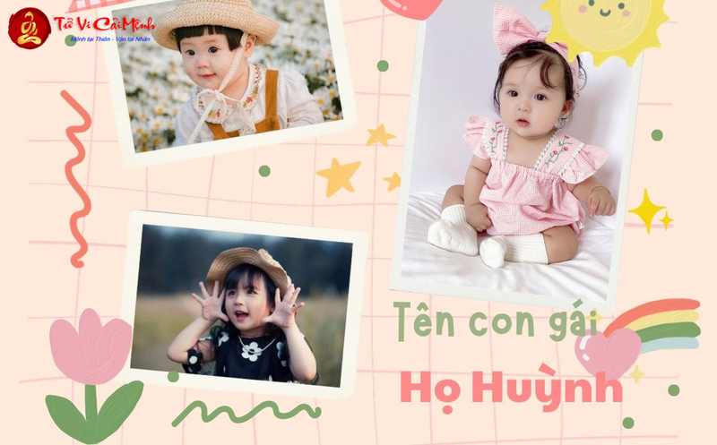 Tên Con Gái Họ Huỳnh - Bộ Sưu Tập Tên Hay Ý Nghĩa Đẹp