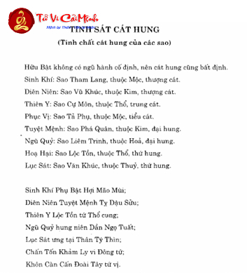Tình Sát Cát Hung Trong Phong Thủy Bát Trạch