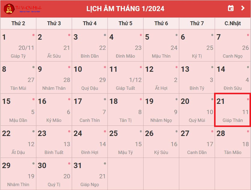 Lịch Âm - Những điều cần biết về hệ thống tính thời gian truyền thống