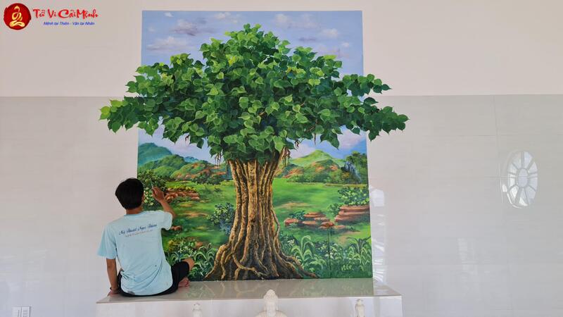 Tranh Cây Bồ Đề: Biểu Tượng Phong Thủy Mang Lại Trí Tuệ Và Giác Ngộ