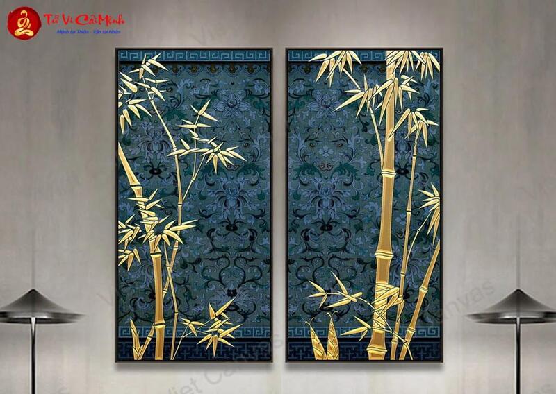 Tranh Cây Trúc: Biểu Tượng Thanh Tao Và Tranh Phong Thủy Mang Lại Sự Yên Bình