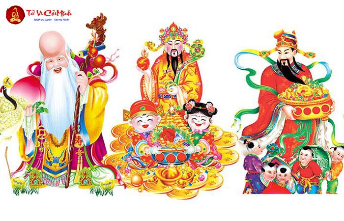 Tranh Phúc Lộc Thọ: Ý Nghĩa Phong Thủy Và Cách Bài Trí Hợp Mệnh