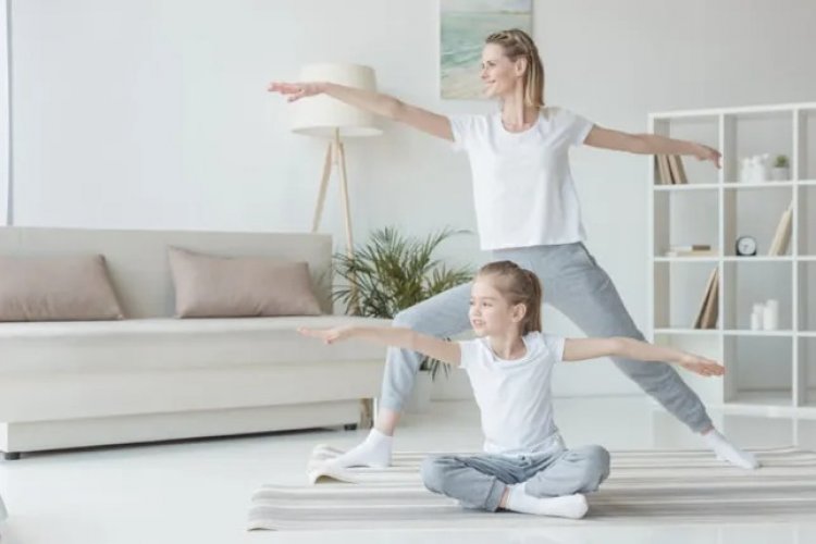 Tư Thế Yoga Cho Cha Mẹ Và Trẻ Em
