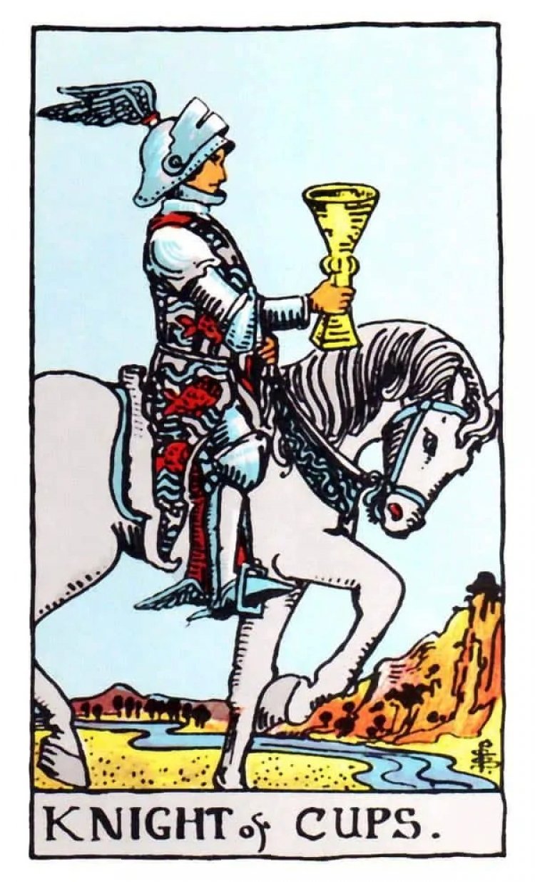 Lá Bài Knight of Cups Tarot: Ý Nghĩa Tình Yêu, Sức Khỏe & Công Việc