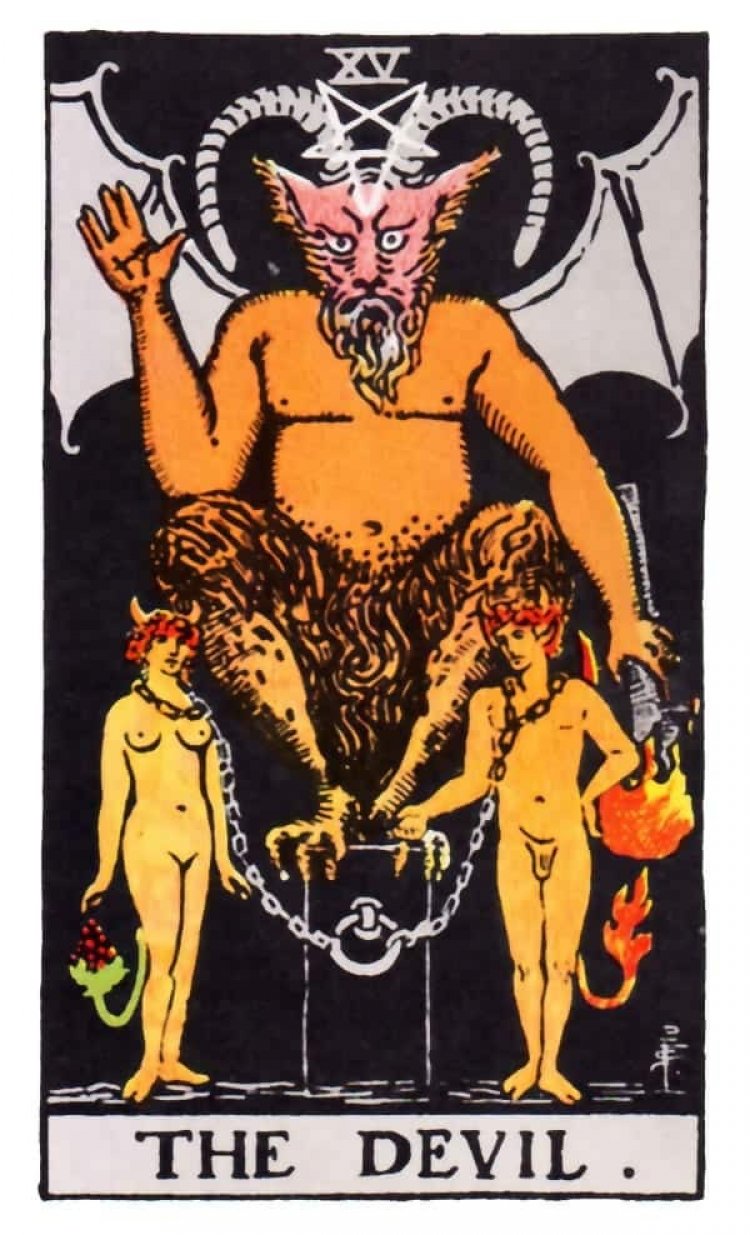Lá Bài The Devil Tarot: Ý Nghĩa Tình Yêu, Sức Khỏe và Sự Nghiệp